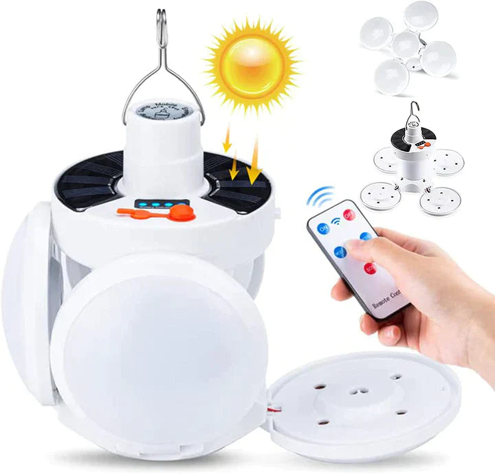 SmartLamp - Solarlampe mit 5 Leuchtflächen