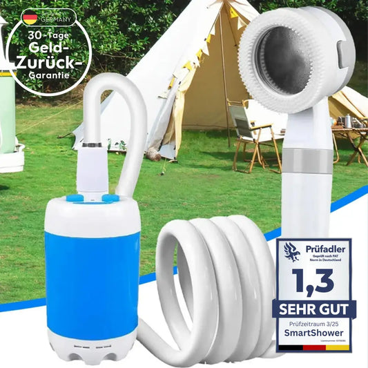 AquaFlow™ | Camping- & Gartendusche mit Akku